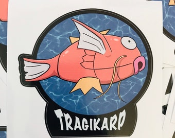 Magikarp Sticker Etsy Uk Magikarp Sticker Etsy Uk