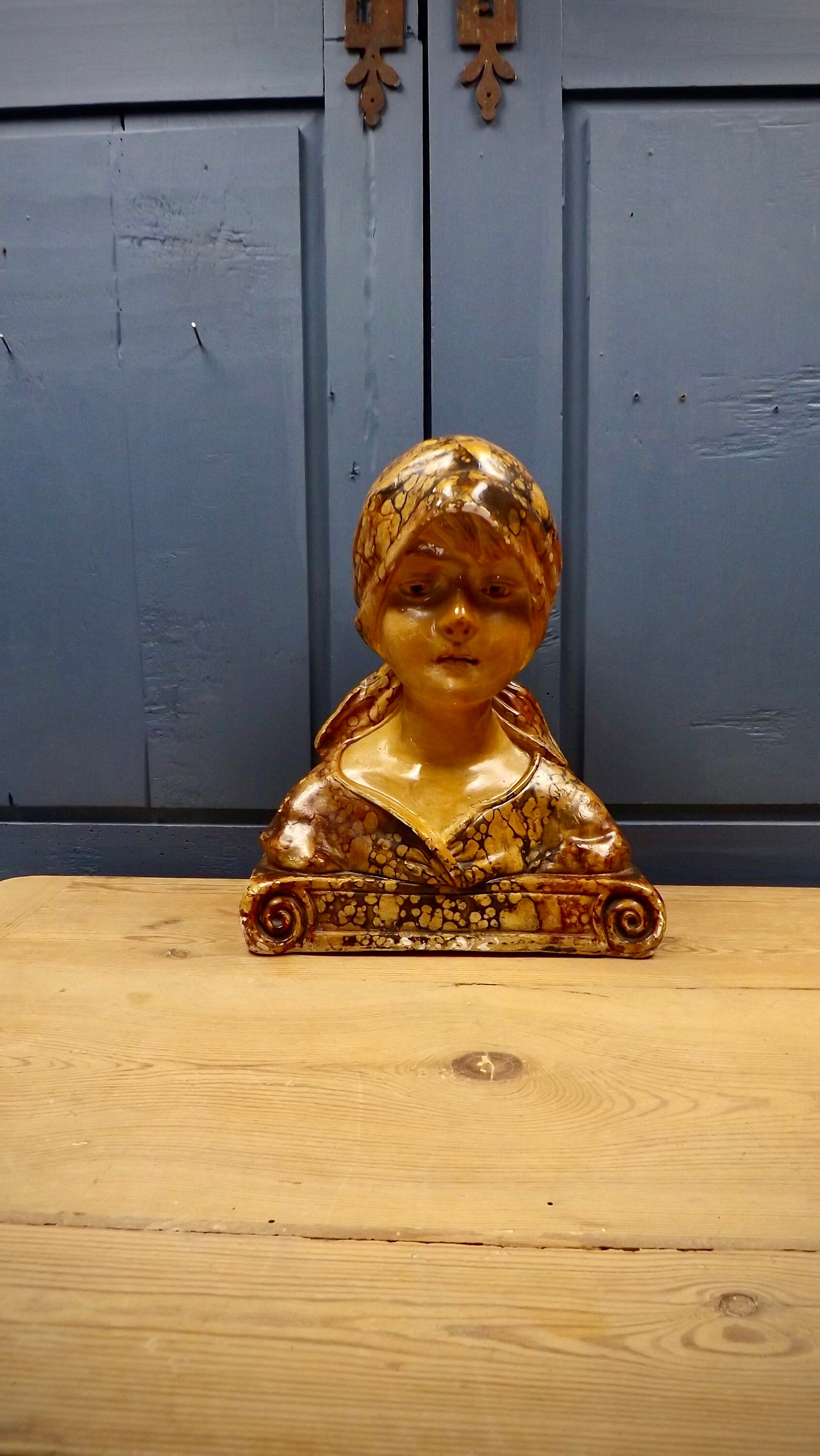 Grand Millésime Art Déco Français Bust C1920S