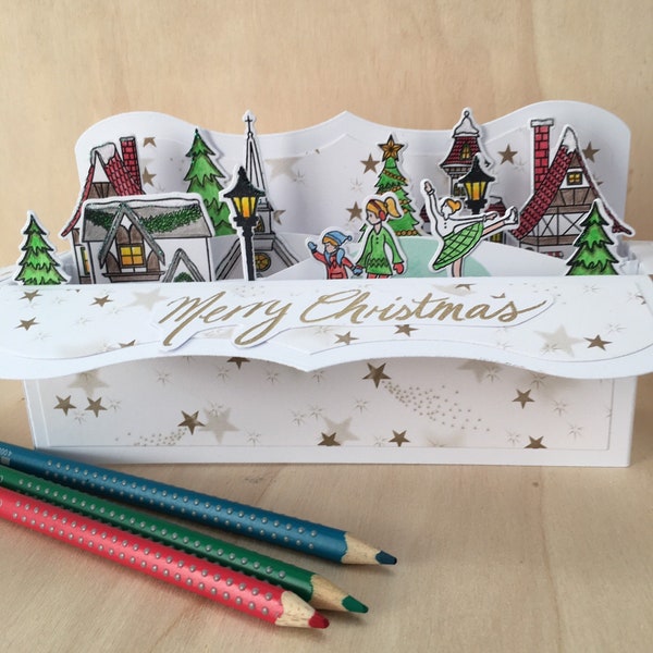 Boxed Christmas Card Etsy