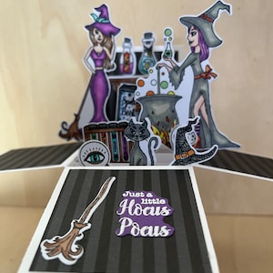 Halloween Card Witch's Kitchen