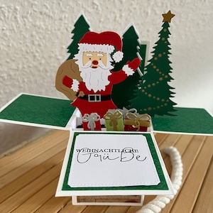 Carte de Noël Cadeaux du Père Noël