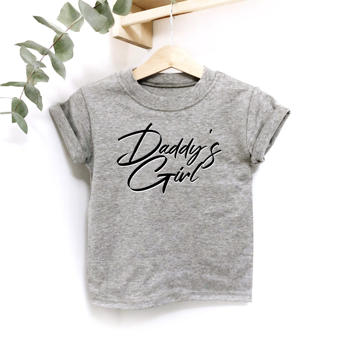 Daddy's Girl T Shirt, Trendy Toddler Girl Clothes, Little Girl Gifts