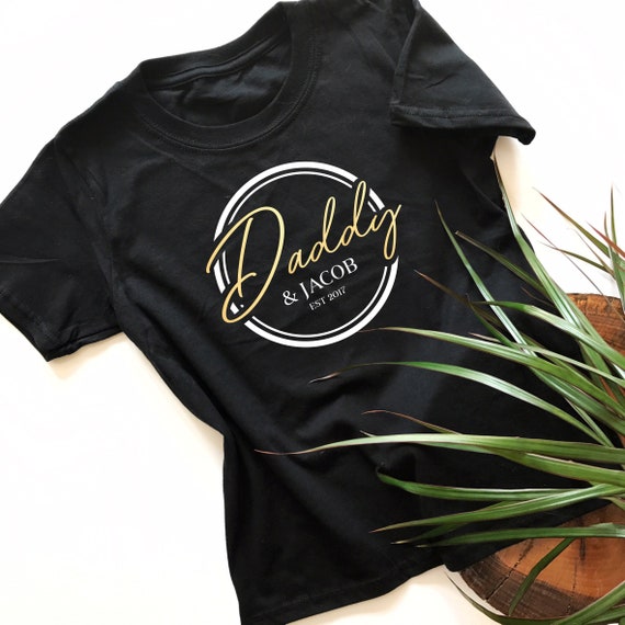 personalised fathers day shirt
