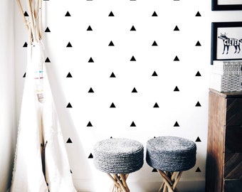 Removable Triangle Vinyl Wall Decals