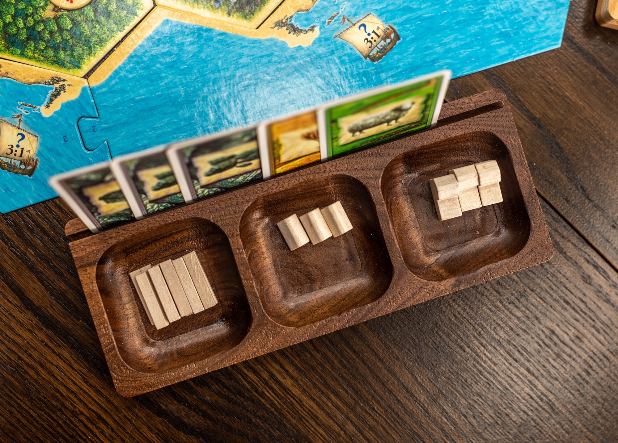 Cyclades Board Game Organizer Insert with Titans 3D model 3D printable