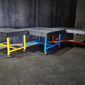 Welding table, fabrication table, fixture block, welding bench, slot and tab table KITS