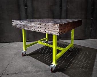 48"x48" Welding table FLAT DIY KIT, fabrication table, fixture table, welding block, work bench, work table, slot and tab table, diy kit