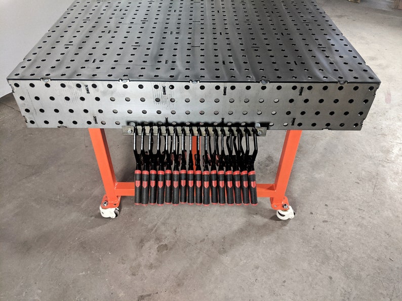 Weld Table Clamp Rack Etsy