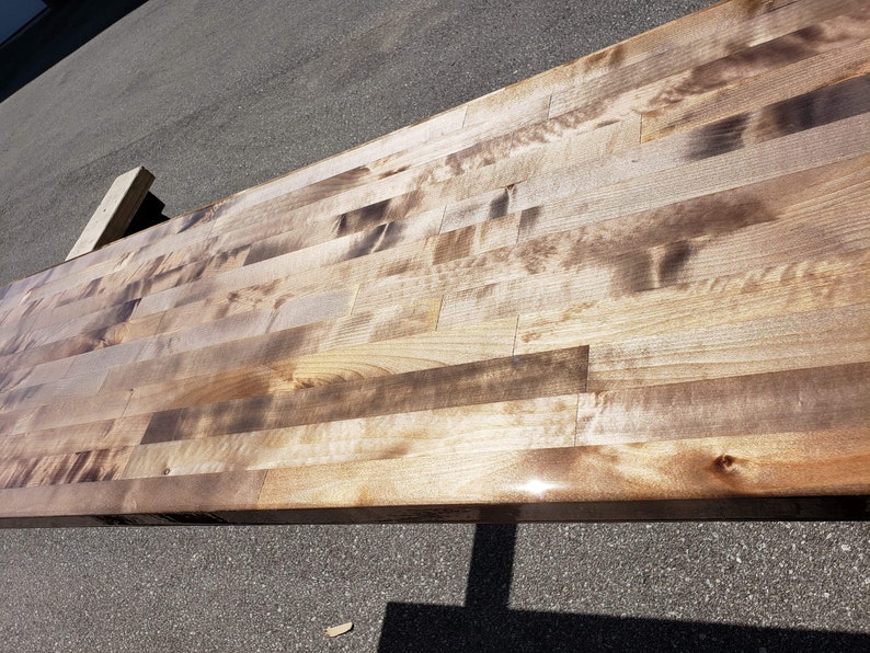 Butcher Block Counter Tops Bar Tables Epoxy Poured Etsy