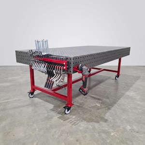 Welding Fabrication Table, Fixture Block, Slot Tab Welding Bench (Kits or Assembled)