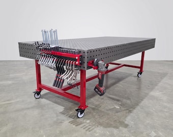 Welding Fabrication Table, Fixture Block, Slot Tab Welding Bench (Kits or Assembled)