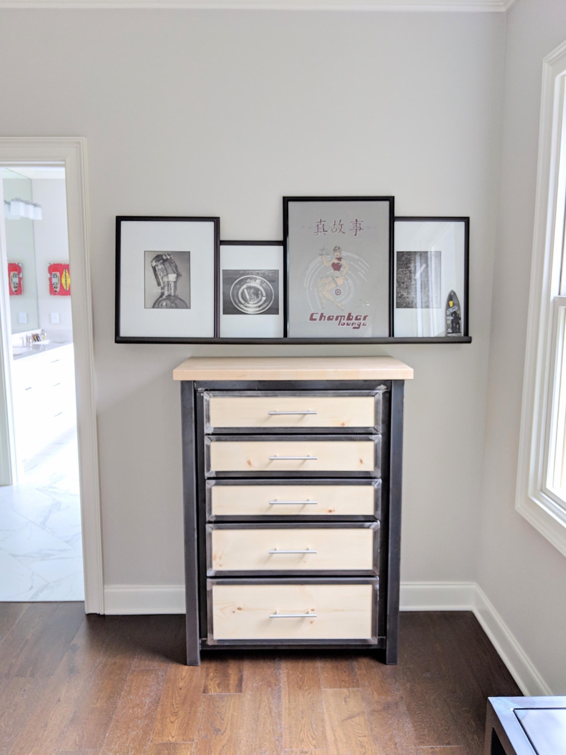 Custom dresser on sale