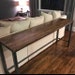 Sofa Table, Custom built to any size!! 