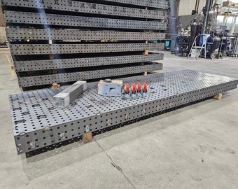 36"x120" Welding table FLAT DIY KIT, fabrication table, fixture table, welding block, work bench, work table,  slot and tab table, diy kit