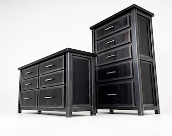 Modern Industrial Dresser Set