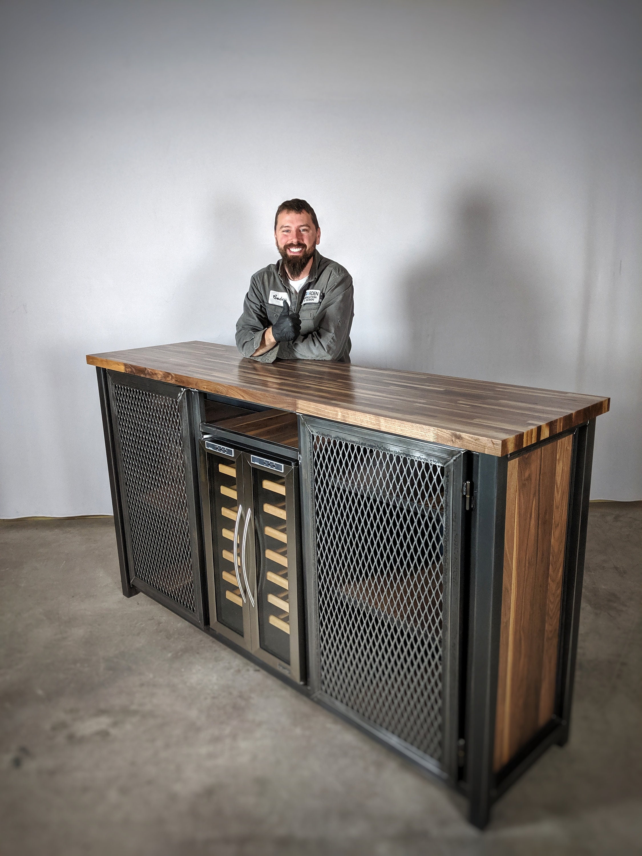 Modern Industrial Liquor Cabinet, Bar Cabinet, Wine Bar - Etsy