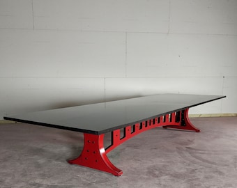 Modern Industrial Executive Conference Table