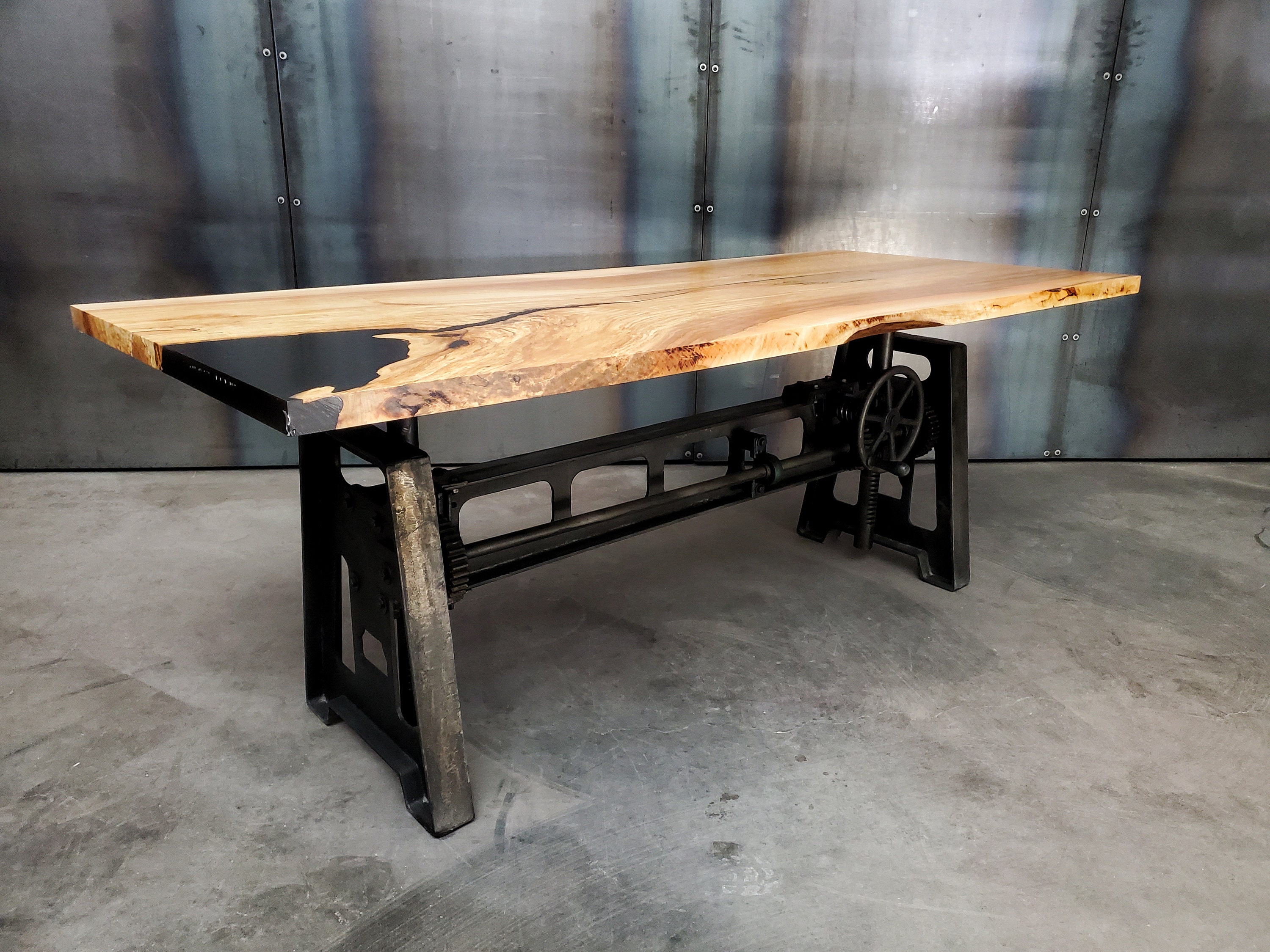 Adjustable industrial desk deals
