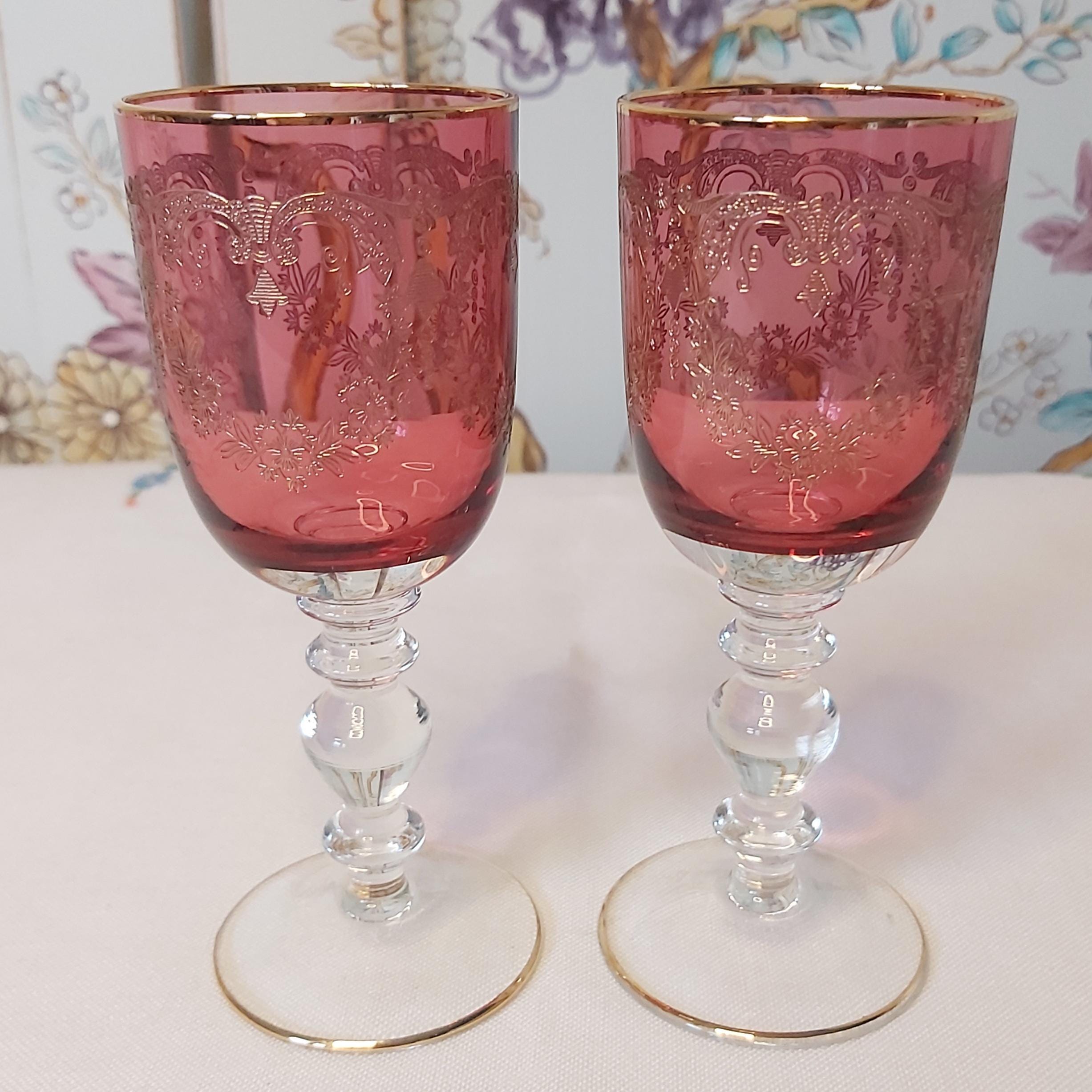 Moser etched glass - Etsy 日本