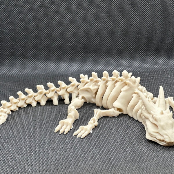 Articulated Lizard Skeleton   - Sensory Toy - Figit Toy -