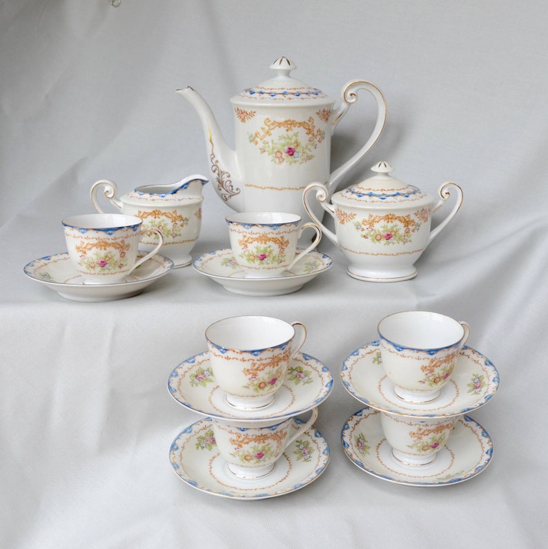 Occupied Japan Tea Coffee Set by SHOFU Etsy