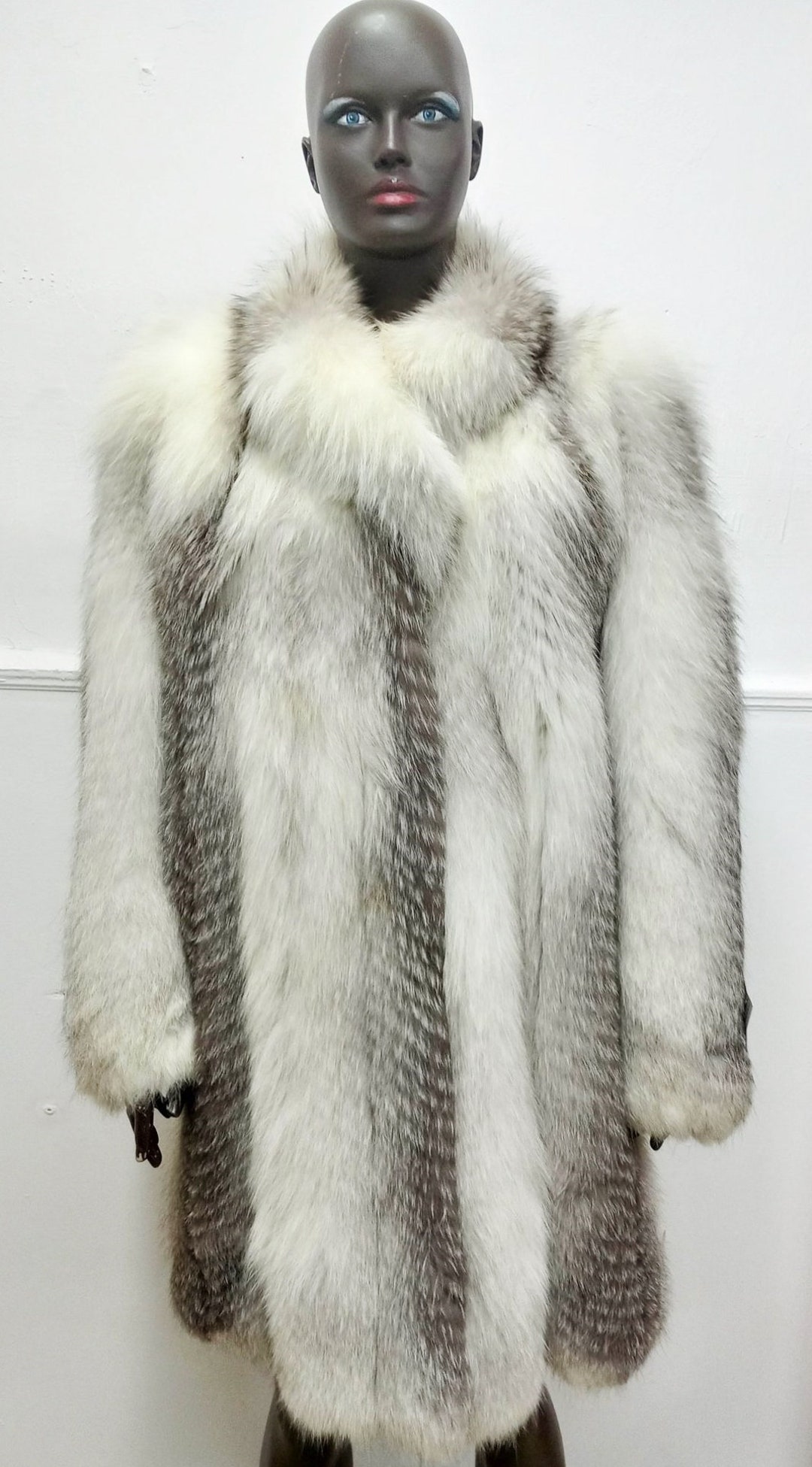 Elegant Half Coat Fox Half Coat Skin Half Coat Natural Fox - Etsy