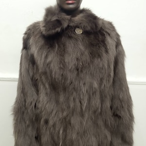 Classy Fox Fur Jacket, Luxury Fox Fur Jacket,Elegant Fox Fur Jacket, Fox Fur Jacket,Fox Fur Jacket,Fox Fur Coat