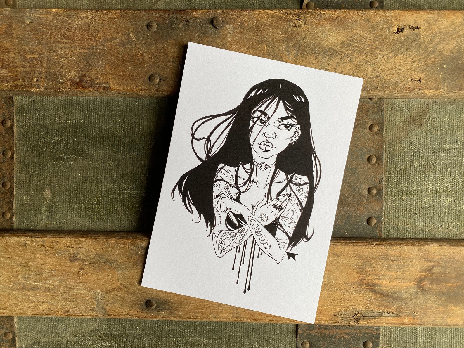 Cross My Heart & Hope to Die Print - Etsy