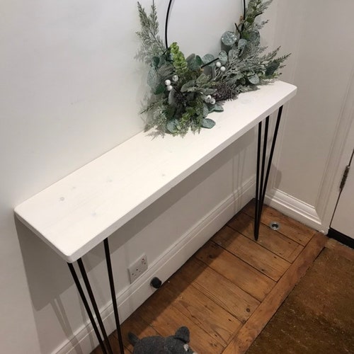 Console Table High Quality White Gloss Top With Frame Legs Console Table High Quality White Gloss, Barb Small Console Table White Gloss