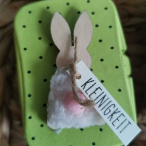 Wachtelei Mini 6 Eier Karton-Geschenk-Ostern-Mitbringsel-Happy Easter-Geburtstag-Geldgeschenk-Gutschein Verpackung-Kleinigkeit-Gastgeschenk Grün