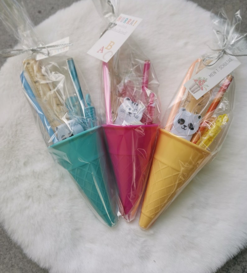 Einladung Einschulung Zuckertüte modern - bestellen Einladung Einschulung Zuckertüte modern - bestellen