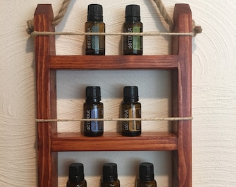 Matching mini eo original shelf  Essential oil shelf  essential oil organization essential oil rack