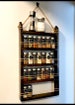 Wooden Extra large spice rack   jrhomedecor spice bottle shelf  spice bottle display  kitchen spice bottle rack  spice bottle organization 