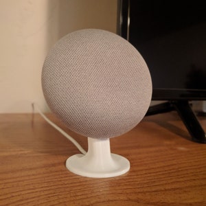 Google Home Mini Stand Mount for Desk, Dresser, etc- Make it visible from everywhere!