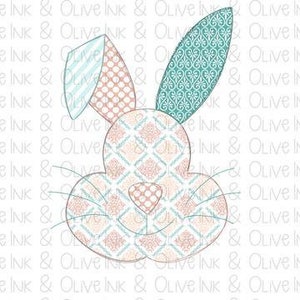 Bunny - White Toner Laser Print Transfer / HTV Transfer / Klaar om transfers te drukken