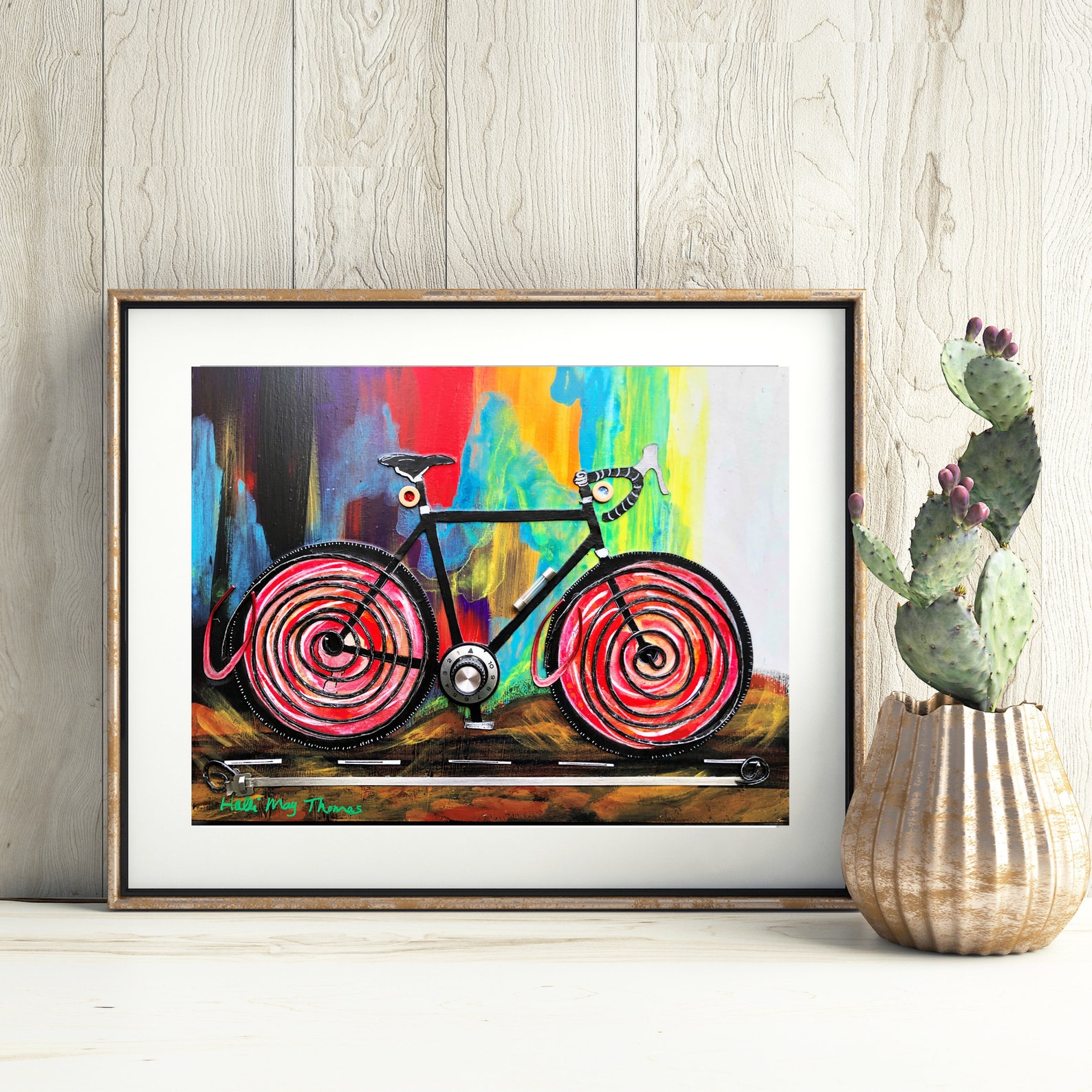 Bicycle Print Bicycle Wall Art Road Bicycle Art | Etsy