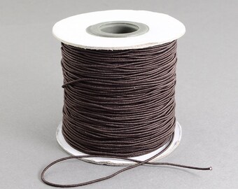 Brown 6m elastic cord