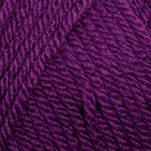 Heather Super Chunky Yarn. Cheeky Chunky Yarn by Wool Couture. 100g Ball  Chunky Yarn in Heather Purple. Pure Merino Wool. 