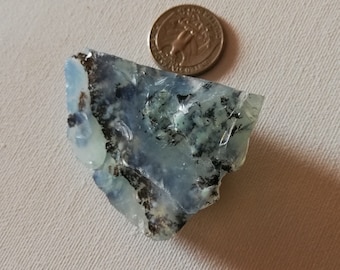 Blue Opal (Andean Blue Opal) / Opalo Azúl (Opalo Andino) 1 Specimen / 1 especimen / Peruvian / free shipping - envío gratis