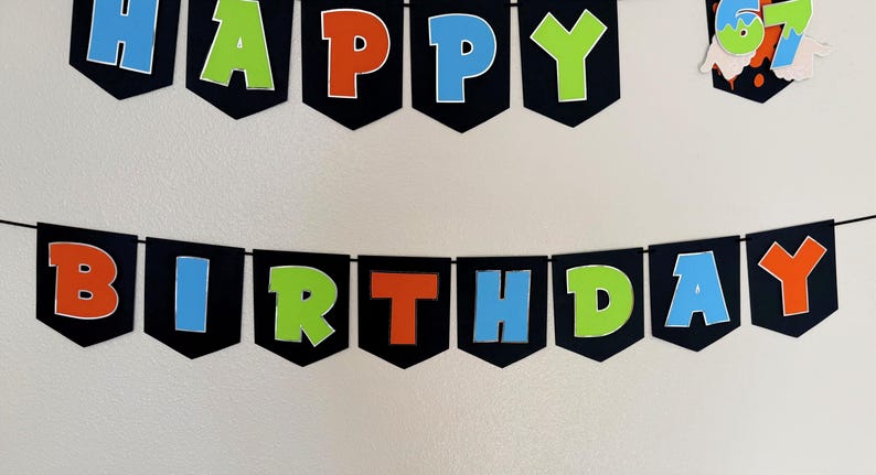67 Birthday | I was 6 now I am 7 Party Decor | Six Seven Banner | Trend | Funny Meme Birthday Banner | Personalized Banner | Funny Six Seven image 14