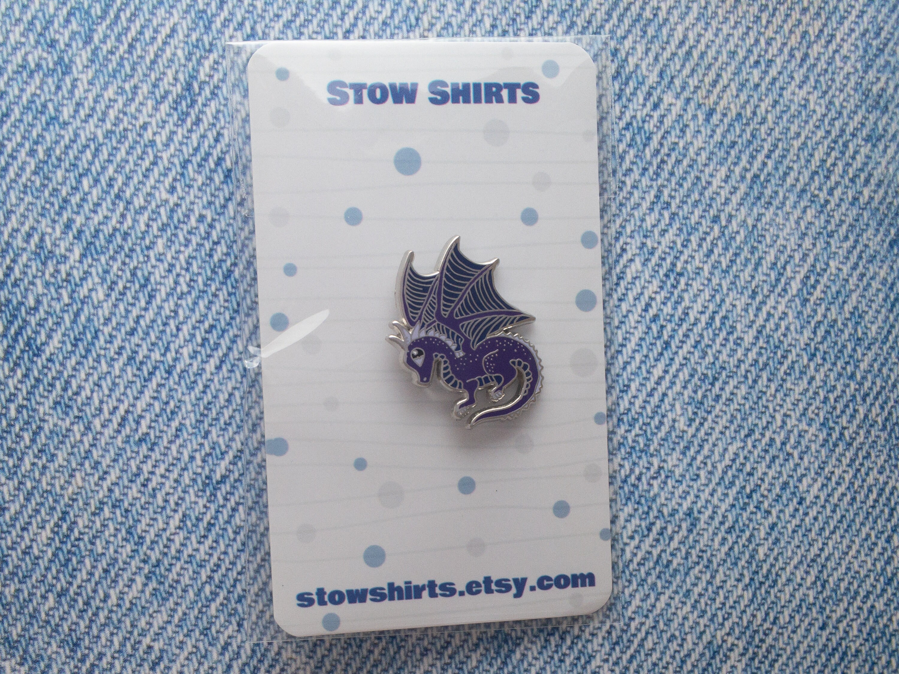 Baby Dragon Enamel Pin Cute Dragon Enamel Pin Cute Purple Etsy UK