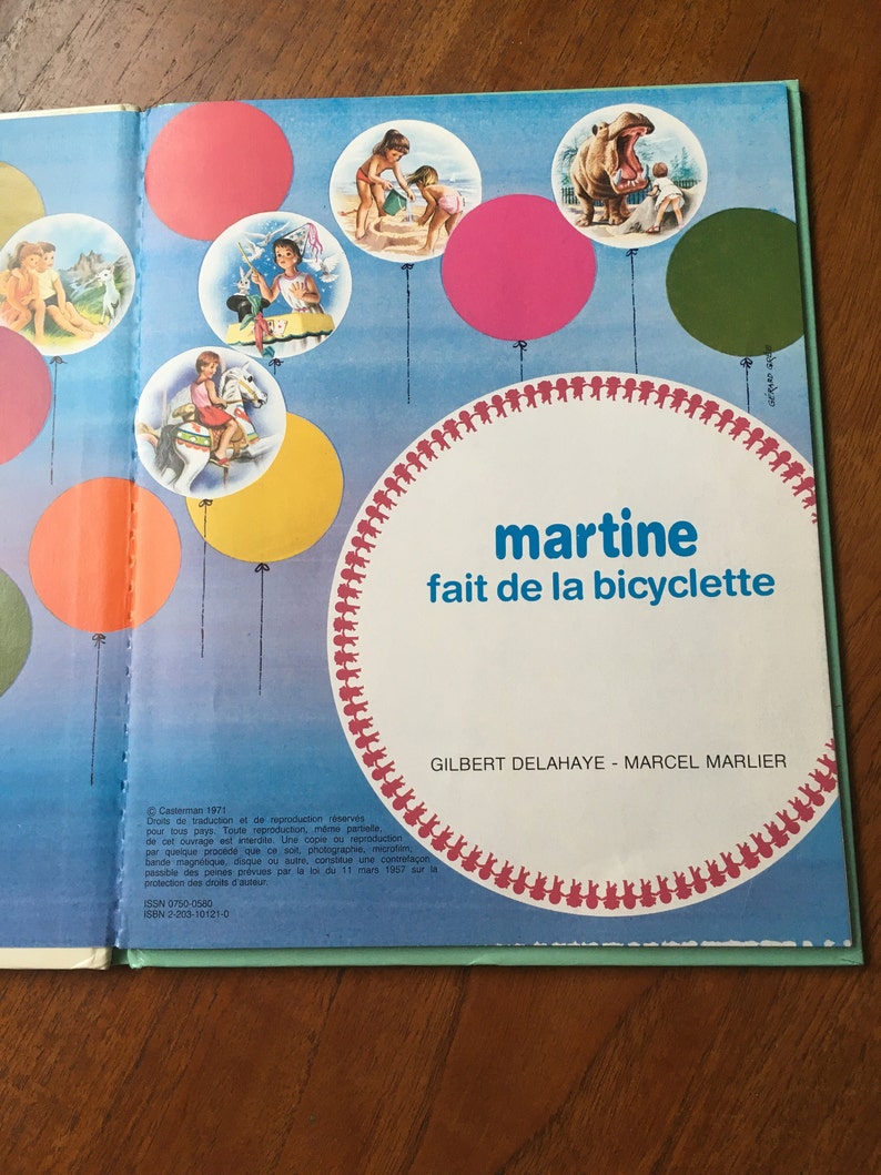 martine fait de la bicyclette 1971