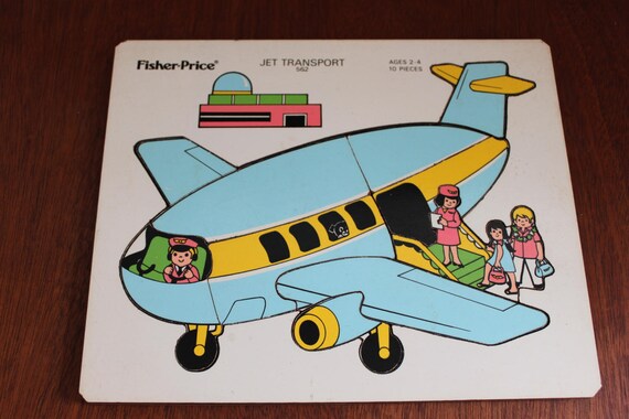 fisher price airplane vintage