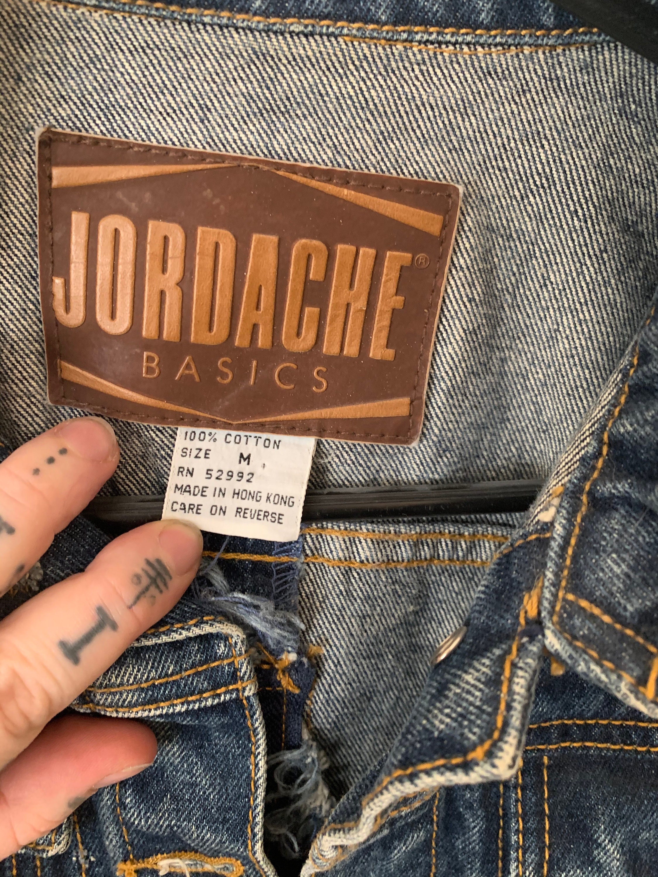 Cropped 1980s Jordache Jean Denim Jacket W/zipper and Bow - Etsy