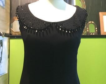 The black dress 50's Peter Pan