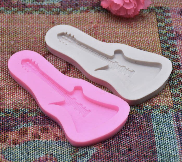 Electric Guitar Silicone Mold Cake Mold Soap Mould Biscuit Etsy Australia