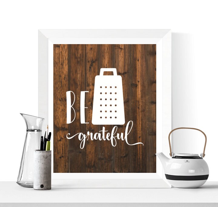 Rustic Kitchen Decor Country Kitchen Art Printables 6 Set Etsy