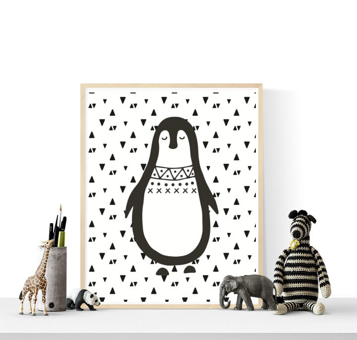 Scandi Animal Art Printables Scandinavian Nursery Wall Art | Etsy