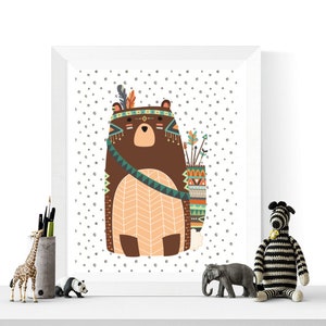 Tribal Animal Printables Tribal Nursery Decor Tribal - Etsy