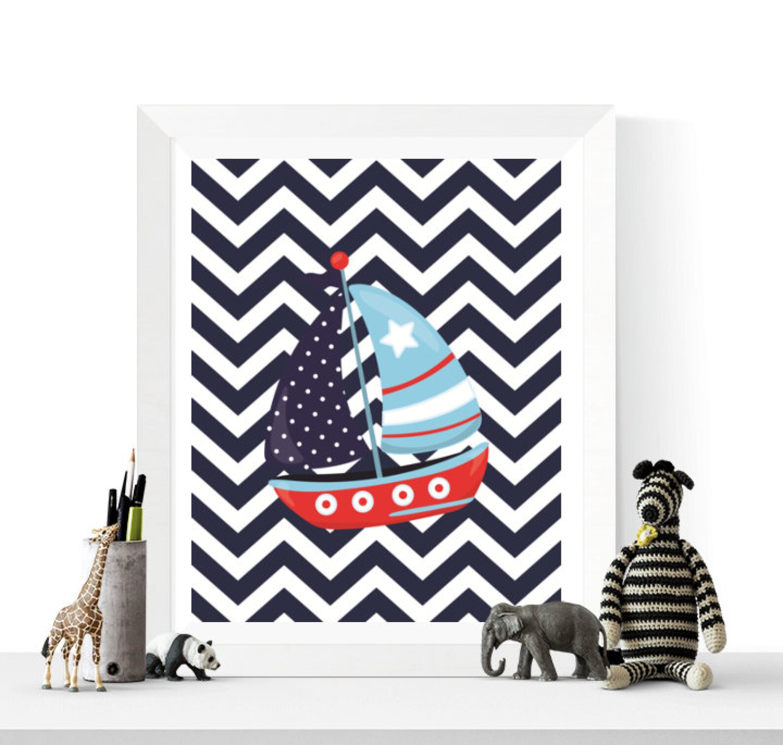 Nautical Nursery Printables Nautical Printables Navy and - Etsy Ireland